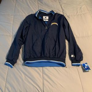 LA Chargers Starter Pullover Size Large